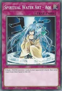 Spiritual Water Art - Aoi: Structure Deck: Spirit Charmers