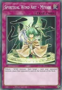 Spiritual Wind Art - Miyabi: Structure Deck: Spirit Charmers