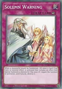 Solemn Warning: Structure Deck: Spirit Charmers