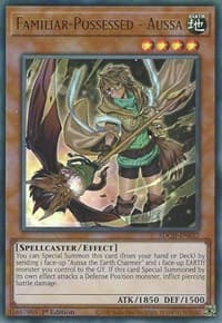 Familiar-Possessed - Aussa (Alternate Art): Structure Deck: Spirit Charmers