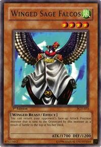 Winged Sage Falcos: Pharaonic Guardian