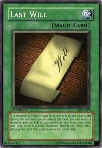 Last Will: Starter Deck: Yugi