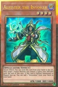 Aleister the Invoker (Alternate Art): Maximum Gold