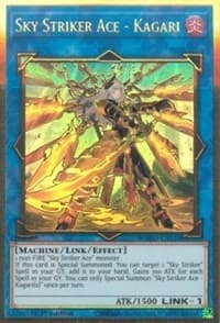 Sky Striker Ace - Kagari (Alternate Art): Maximum Gold