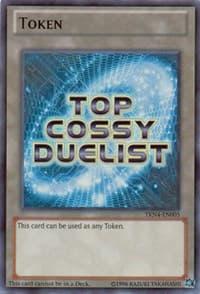 Token: Top Ranked COSSY Duelist (Blue): Yu-Gi-Oh! Tokens