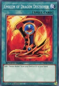 Emblem of Dragon Destroyer: Speed Duel: Battle City Box