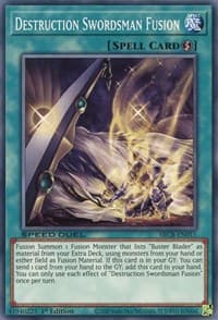 Destruction Swordsman Fusion: Speed Duel: Battle City Box