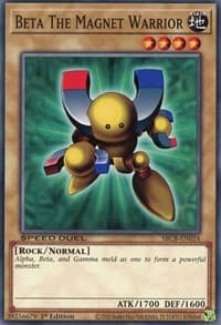 Beta The Magnet Warrior: Speed Duel: Battle City Box