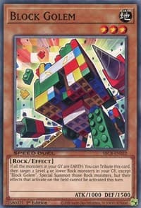 Block Golem: Speed Duel: Battle City Box