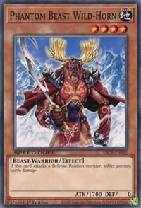 Phantom Beast Wild-Horn: Speed Duel: Battle City Box