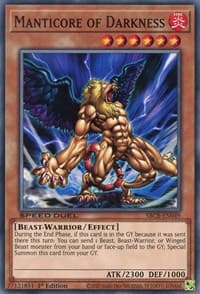Manticore of Darkness: Speed Duel: Battle City Box