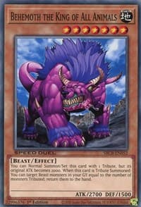 Behemoth the King of All Animals: Speed Duel: Battle City Box