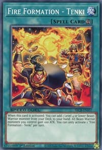 Fire Formation - Tenki: Speed Duel: Battle City Box