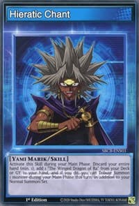 Hieratic Chant: Speed Duel: Battle City Box