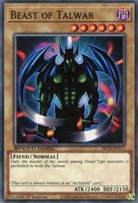 Beast of Talwar: Speed Duel: Battle City Box
