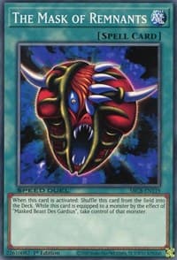 The Mask of Remnants: Speed Duel: Battle City Box