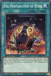 Pre-Preparation of Rites: Speed Duel: Battle City Box