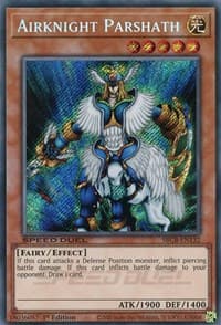 Airknight Parshath (Secret): Speed Duel: Battle City Box