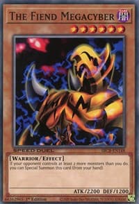 The Fiend Megacyber: Speed Duel: Battle City Box