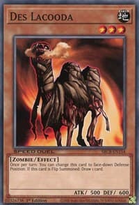 Des Lacooda: Speed Duel: Battle City Box