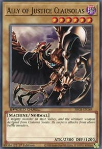 Ally of Justice Clausolas: Speed Duel: Battle City Box