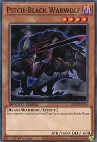 Pitch-Black Warwolf: Speed Duel: Battle City Box