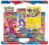 Battle Styles 3 Pack Blister [Jolteon]: Battle Styles