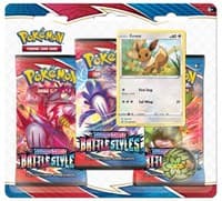 Battle Styles 3 Pack Blister [Eevee]: Battle Styles