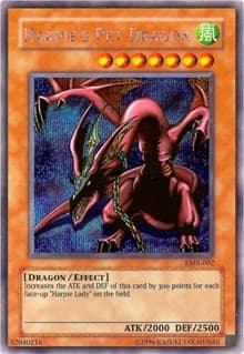 Harpie's Pet Dragon (Forbidden Memories): Yu-Gi-Oh! Video Game Promotional Cards