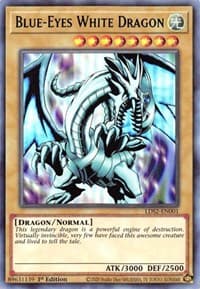 Blue-Eyes White Dragon (Green): Legendary Duelists: Season 2