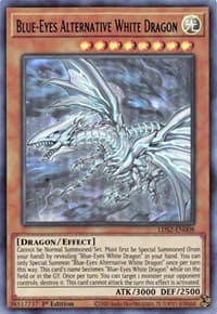 Blue-Eyes Alternative White Dragon (Blue): Legendary Duelists: Season 2