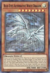 Blue-Eyes Alternative White Dragon (Green): Legendary Duelists: Season 2