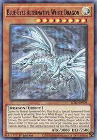 Blue-Eyes Alternative White Dragon (Purple): Legendary Duelists: Season 2
