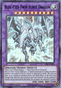 Blue-Eyes Twin Burst Dragon (Blue): Legendary Duelists: Season 2
