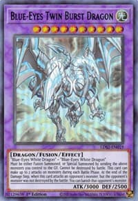Blue-Eyes Twin Burst Dragon (Purple): Legendary Duelists: Season 2
