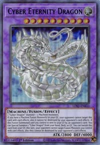 Cyber Eternity Dragon (Blue): Legendary Duelists: Season 2