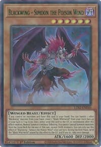 Blackwing - Simoon the Poison Wind (Green): Legendary Duelists: Season 2