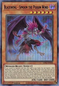 Blackwing - Simoon the Poison Wind (Purple): Legendary Duelists: Season 2