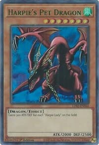 Harpie's Pet Dragon (Green): Legendary Duelists: Season 2