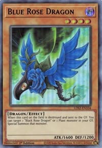 Blue Rose Dragon (Green): Legendary Duelists: Season 2
