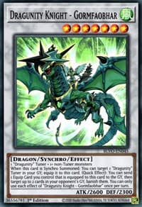 Dragunity Knight - Gormfaobhar: Blazing Vortex