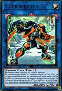 S-Force Justify: Blazing Vortex