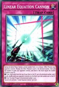 Linear Equation Cannon: Blazing Vortex