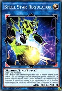 Steel Star Regulator: Blazing Vortex