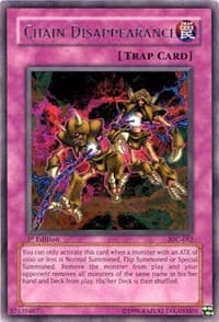 Chain Disappearance: Invasion of Chaos