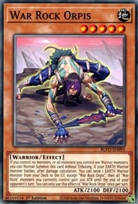 War Rock Orpis: Blazing Vortex