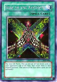 Seal of the Ancients (Power of Chaos: Kaiba the Revenge): Yu-Gi-Oh! Video Game Promotional Cards