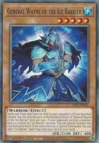 General Wayne of the Ice Barrier: Structure Deck: Freezing Chains