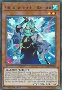 Zuijin of the Ice Barrier: Structure Deck: Freezing Chains