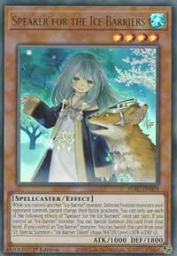 Speaker for the Ice Barriers: Structure Deck: Freezing Chains